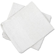 TASKBrand Bar Mops - For Office, School, Restaurant - Cloth - Absorbent, Durable, Reusable - White - 60 / Carton