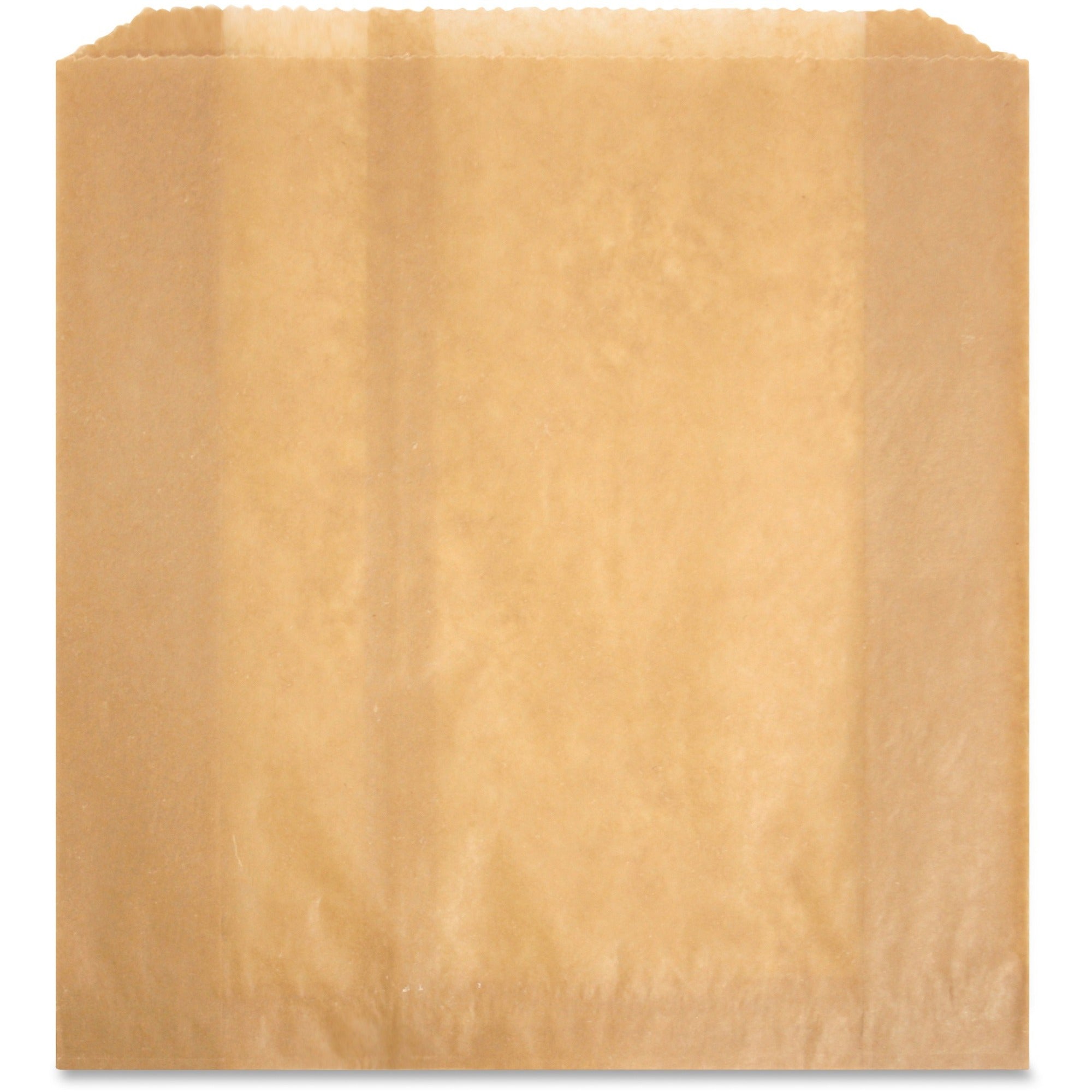 Health Gards Receptacle Liners, 10" x 9.25" x 3.25", Brown, Paper/Wax, 250/Carton