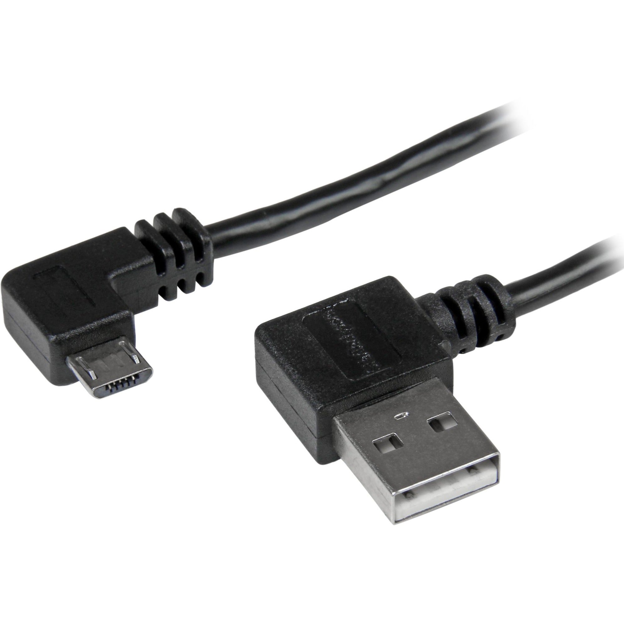StarTech.com Micro-USB Cable with Right-Angled Connectors - M/M - 1m (3ft)