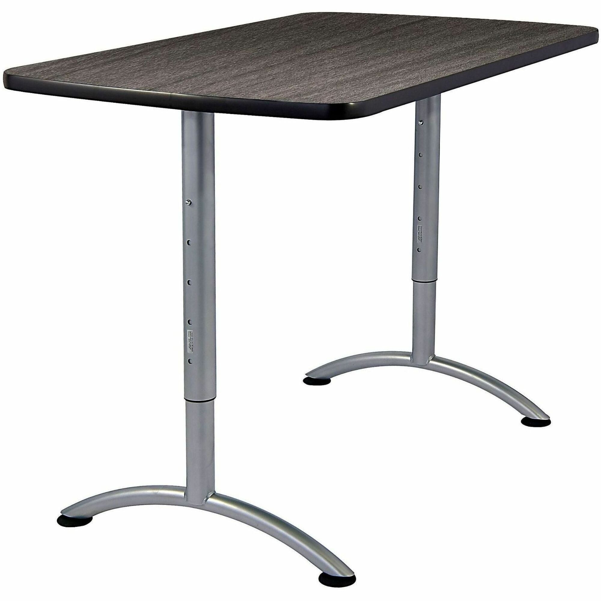 Iceberg Walnut Top Sit-to-Stand Table