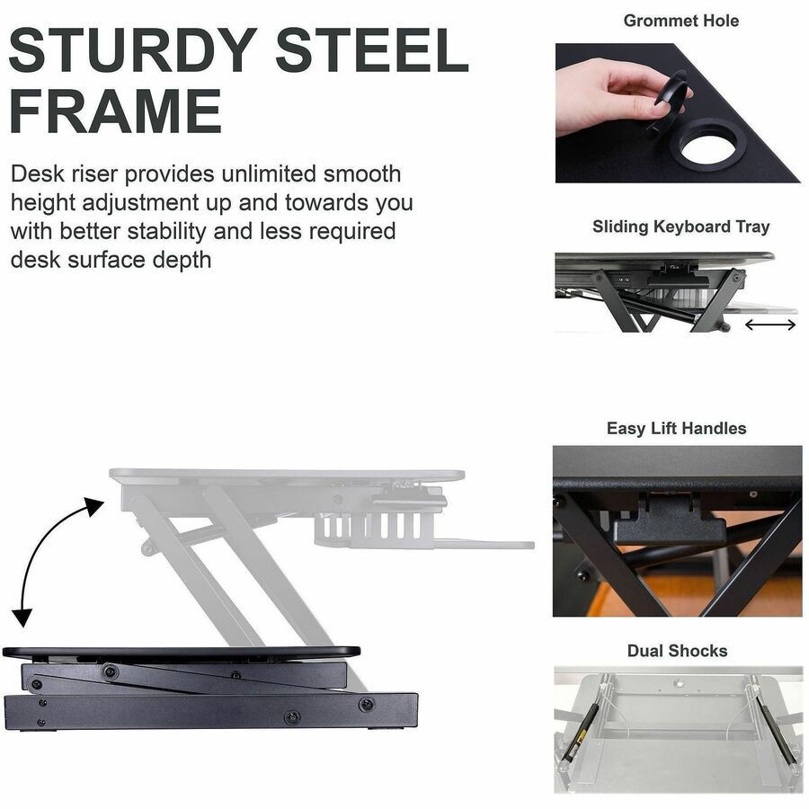 Lorell Adjustable Desk/Monitor Riser