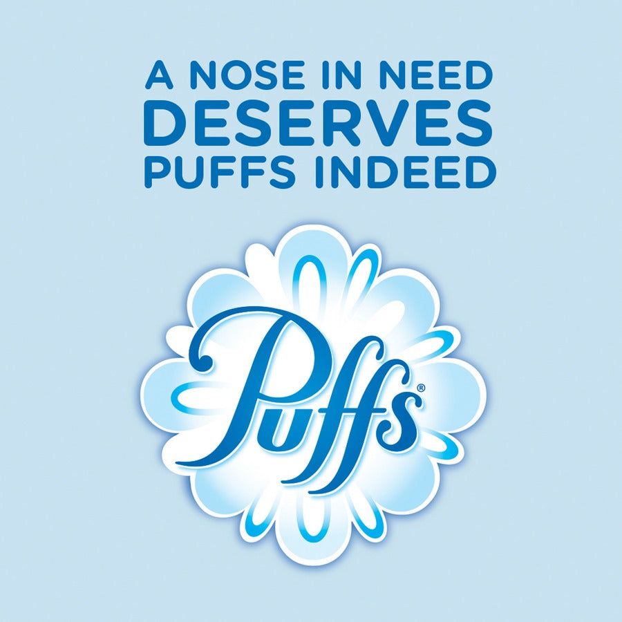 Puffs Basic Facial Tissues - 2 Ply - 8.40" Width x 8.20" Length - Assorted - 180/Box - 1 Pack