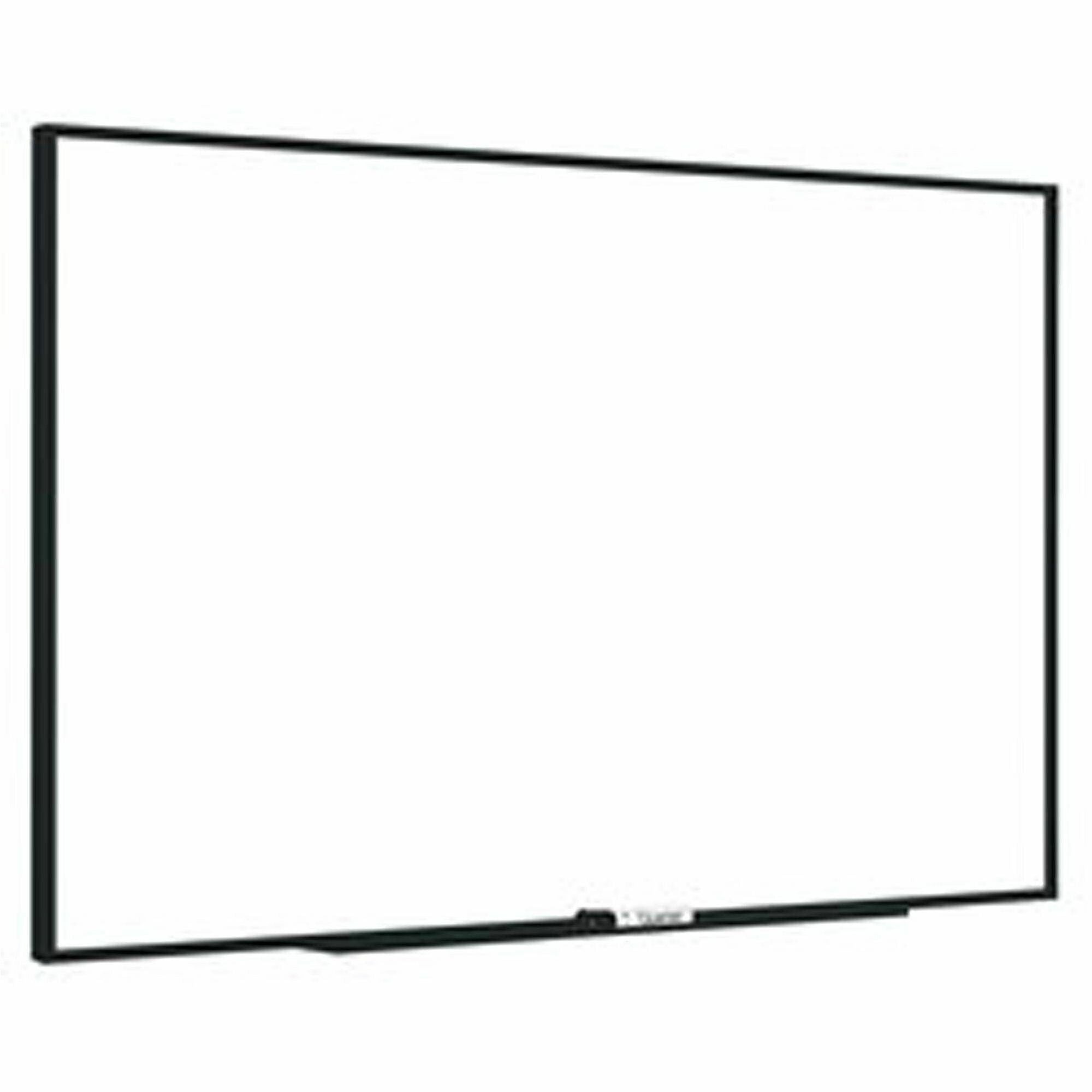 Quartet Fusion Nano-Clean Magnetic Dry-Erase Board - 48" (4 ft) Width x 36" (3 ft) Height - White Surface - Black Aluminum Frame - Horizontal/Vertical - Magnetic - 1 Each
