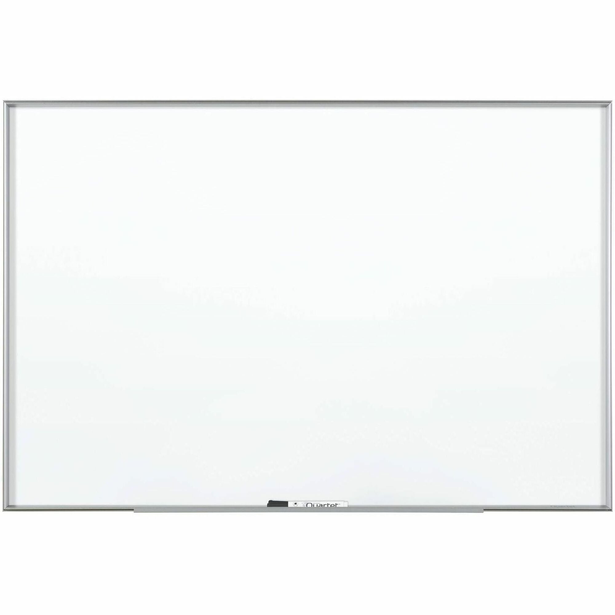 Quartet Fusion Nano-Clean Magnetic Dry-Erase Board - 72" (6 ft) Width x 48" (4 ft) Height - White Surface - Silver Aluminum Frame - Horizontal/Vertical - Magnetic - 1 Each