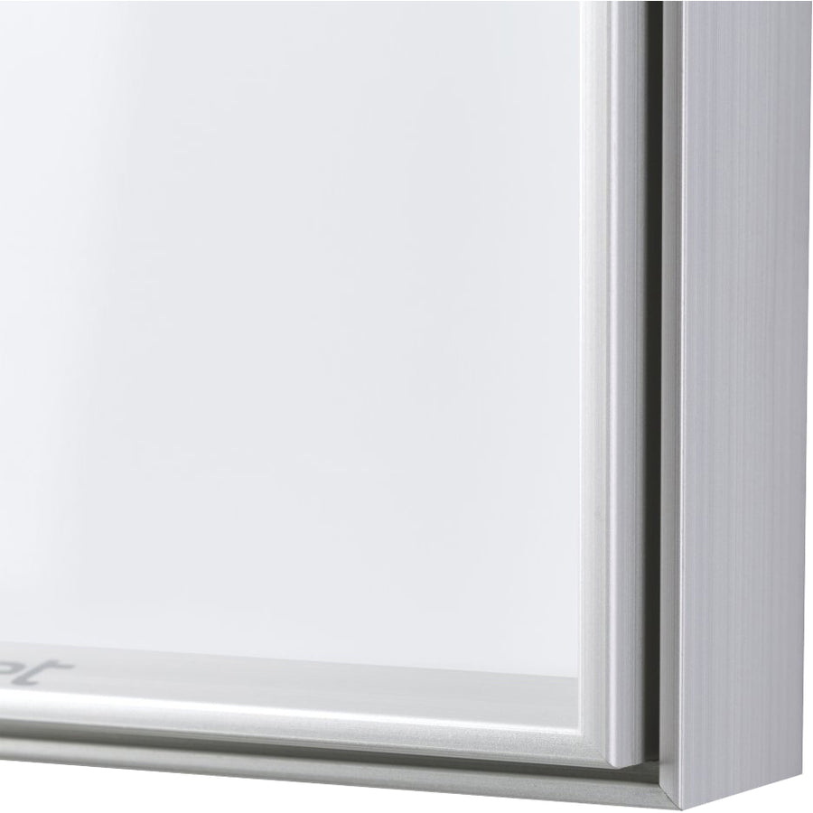 Quartet Fusion Nano-Clean Magnetic Dry-Erase Board - 96" (8 ft) Width x 48" (4 ft) Height - White Surface - Silver Aluminum Frame - Horizontal/Vertical - Magnetic - 1 Each