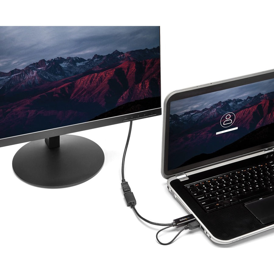 StarTech.com HDMI to DisplayPort Converter- HDMI to DP Adapter with USB Power - 4K
