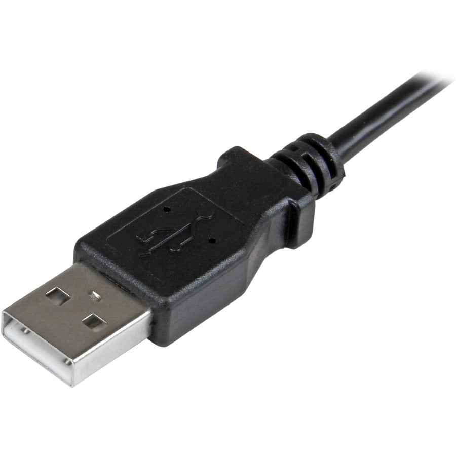 StarTech.com 1m Right-Angle Micro-USB 2.0 Charging Cable for Tablets and Phones