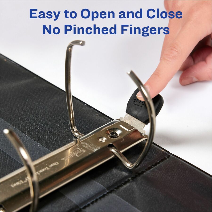 Avery Heavy-Duty View Binder, One Touch EZD 4" Rings, Letter Size, 780 Sheet Capacity, 4 Internal Pockets, Chartreuse, 1 Each