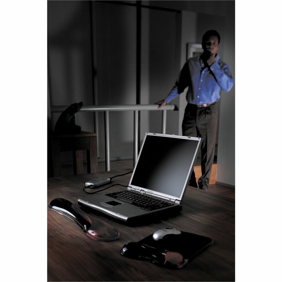 Kensington Duo Gel Wave Keyboard Wrist Rest - 18.88" Width x 3.50" Depth - Red, Black - Gel - Slip Resistant - 1 Each
