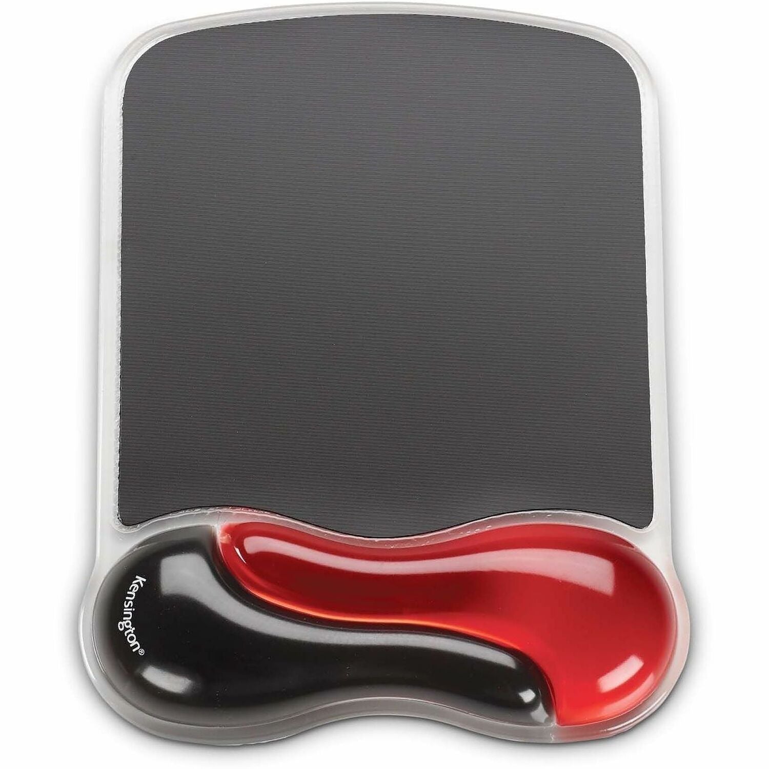 1" Height x 7.25" Width x 9.50" Depth - Red, Black - Gel - Slip Resistant - 1 Each
