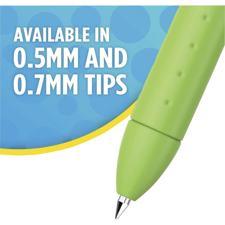 Paper Mate InkJoy Gel Pen - 0.7 mm Pen Point - Retractable - Blue Ink - Gel-based - Blue Barrel - 1 Dozen