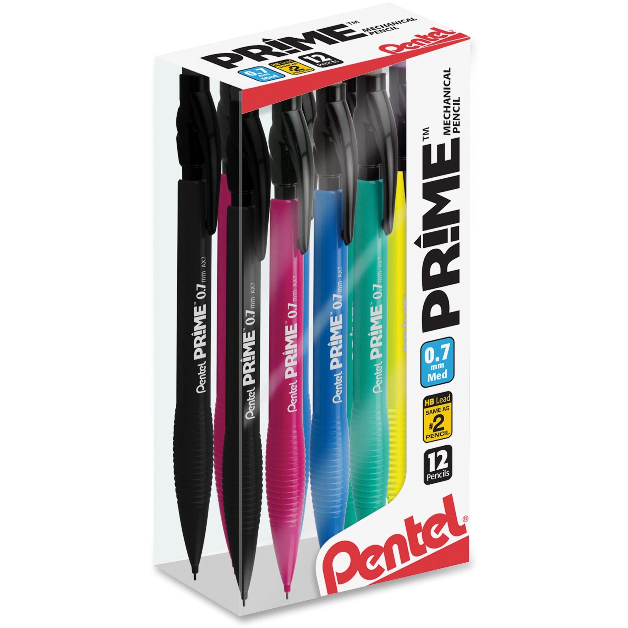 0.7 mm Assorted Lead - #2 - Medium Point - 1 Dozen