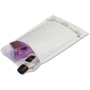 Bubble - #1 - 7 1/4" Width x 12" Length - Self-adhesive Seal - White - 50 / Carton