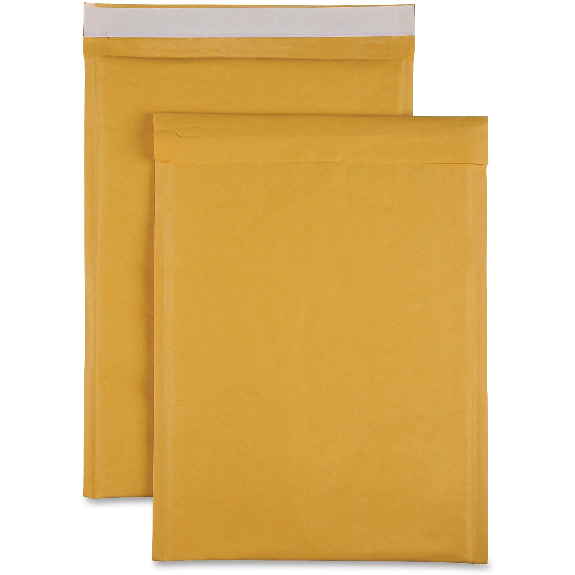 Bubble - #5 - 10 1/2" Width x 16" Length - Self-sealing - Kraft - Kraft - 100 / Carton