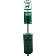 Rust Resistant - Powder Coated Aluminum - Green - 1 Each