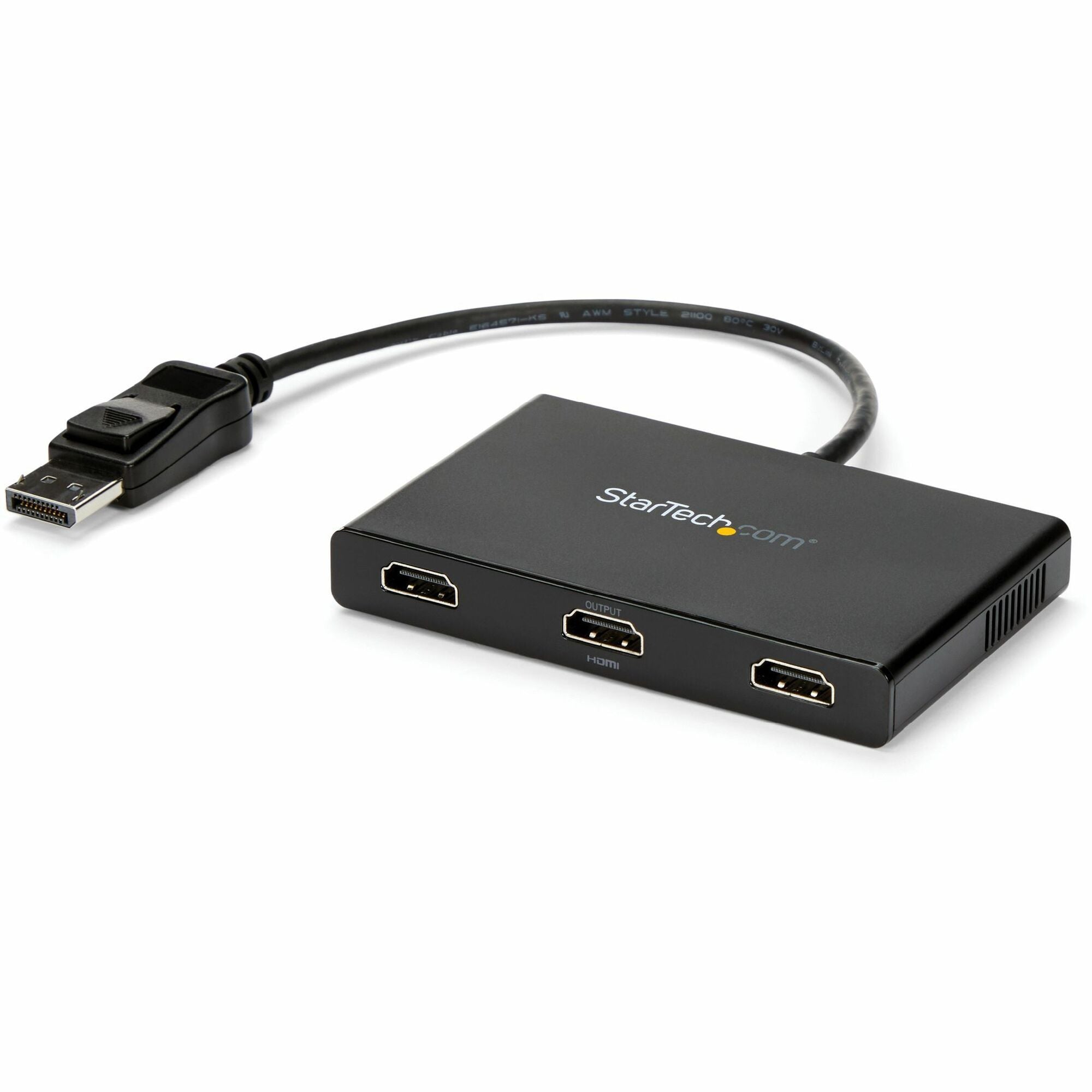StarTech.com DisplayPort to HDMI Multi-Monitor Splitter - 3-Port MST Hub