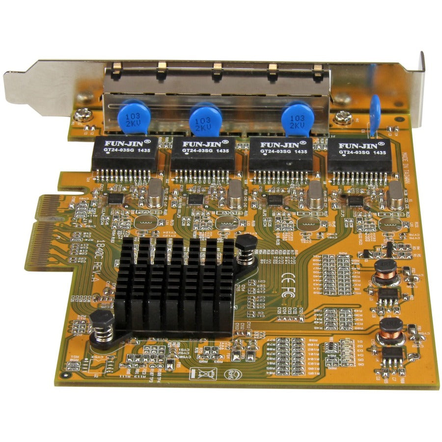 StarTech.com 4-Port PCIe Gigabit Network Adapter Card