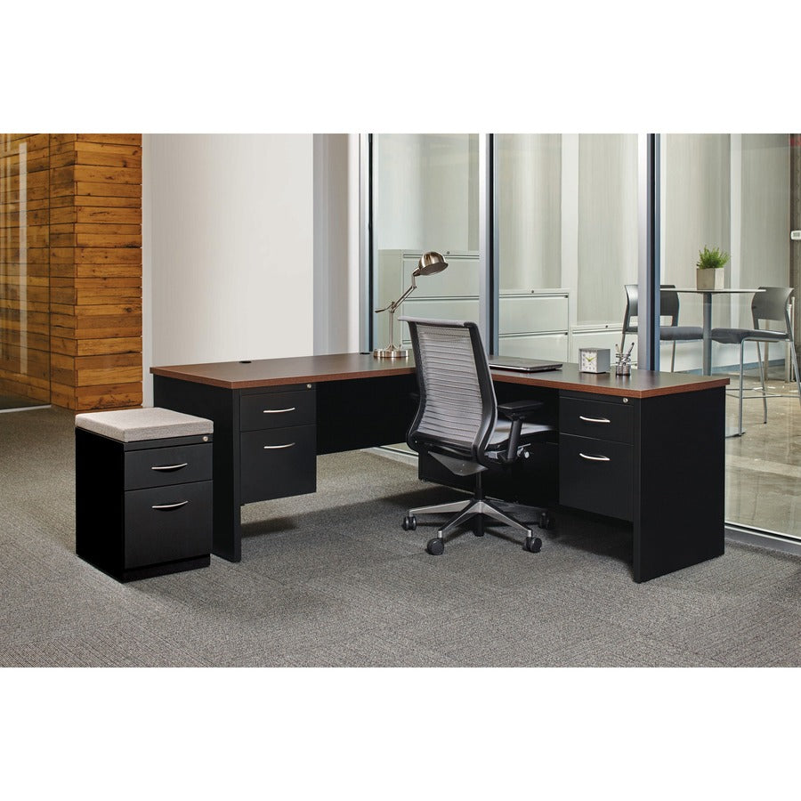 Lorell Fortress Modular Series Desk