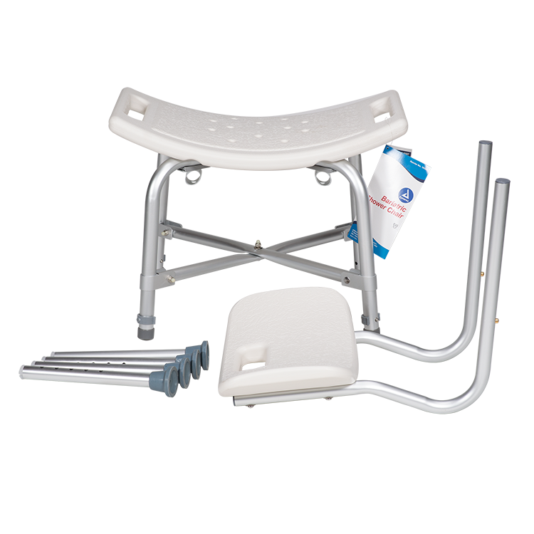 Bariatric Shower Chair w/ Back, Multi, 1 Quantity per Box, 4 Boxes per Case