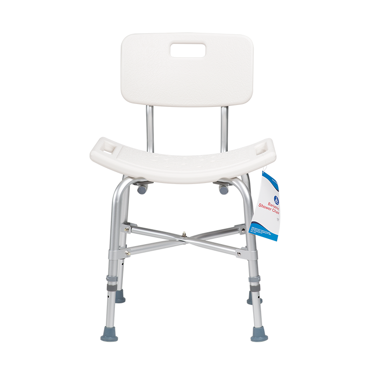 Bariatric Shower Chair w/ Back, Single, 1 Quantity per Box