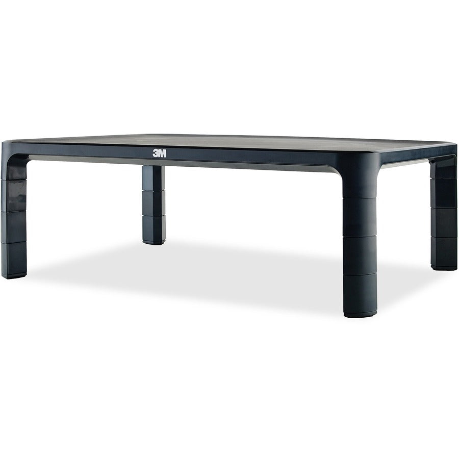 20 lb Load Capacity - 5.50" Height x 16" Width x 12" Depth - Desktop - Silver, Black