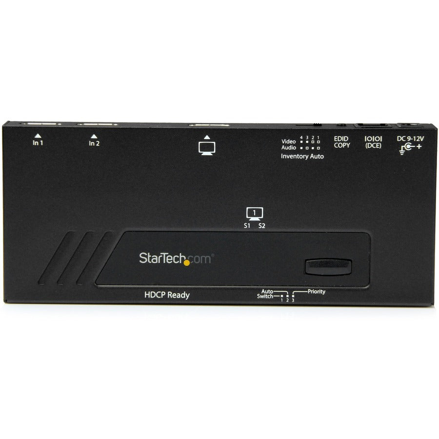 StarTech.com 2-Port HDMI Automatic Video Switch - 4K with Fast Switching