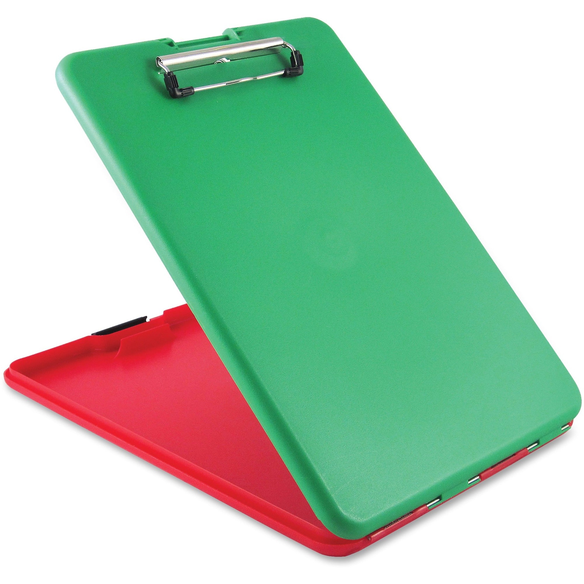 Storage for Stationary - 9" x 11 3/4" Sheet Size - Polypropylene - Red, Green - 1 Each