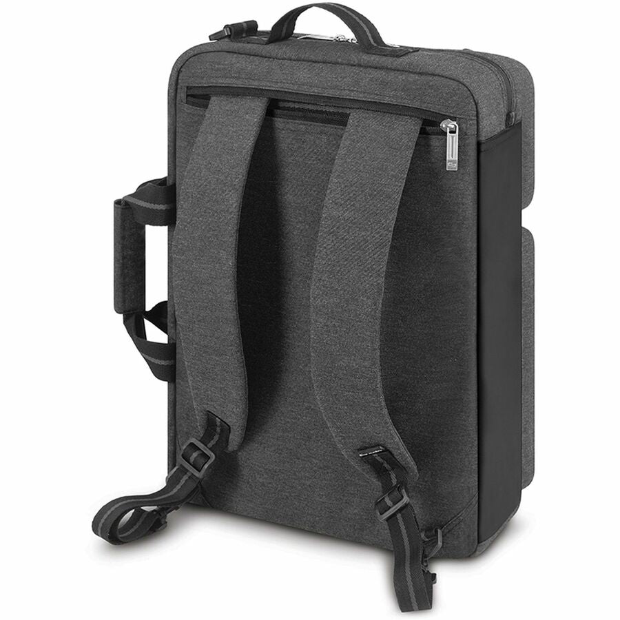 Damage Resistant - Polyester Body - Handle, Shoulder Strap, Backpack Strap - 12.5" Height x 17" Width x 5" Depth - 1 Each