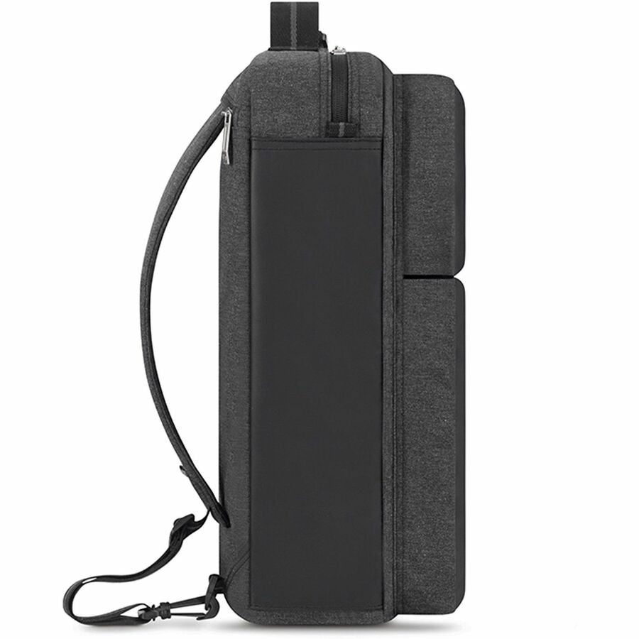 Damage Resistant - Polyester Body - Handle, Shoulder Strap, Backpack Strap - 12.5" Height x 17" Width x 5" Depth - 1 Each