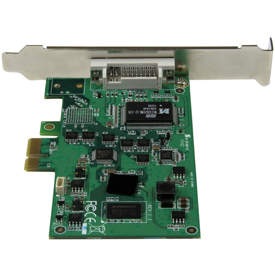 StarTech.com High-Definition PCIe Capture Card - HDMI VGA DVI & Component - 1080P
