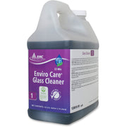 RMC Enviro Care Glass Cleaner Concentrate, 64.2 fl oz (2 quart), Non-streaking, Alcohol-free, Ammonia-free, Bio-based, Purple, 4/Carton