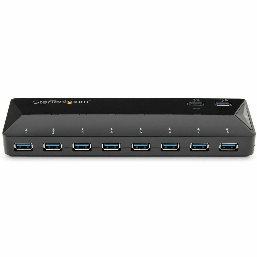 StarTech.com 10-Port USB 3.0 Hub with Charge and Sync Ports - 2 x 1.5A Ports