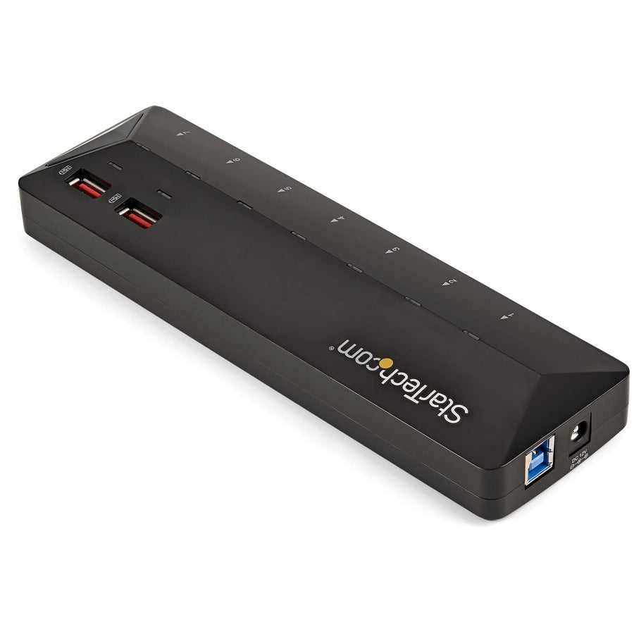 StarTech.com 7-Port USB 3.0 Hub Plus Dedicated Charging Ports - 2 x 2.4A Ports