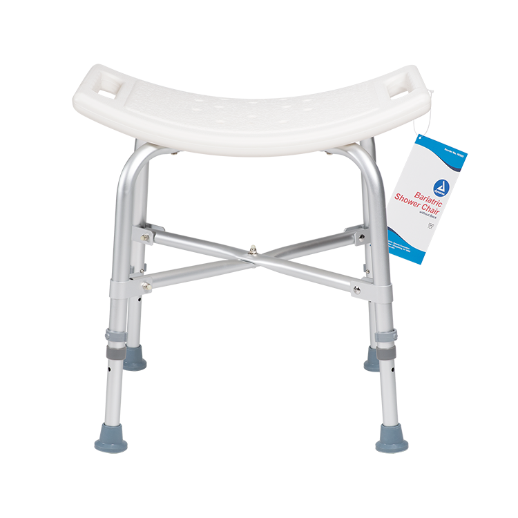 Bariatric Shower Chair Without Back, Single, 1 Quantity per Box