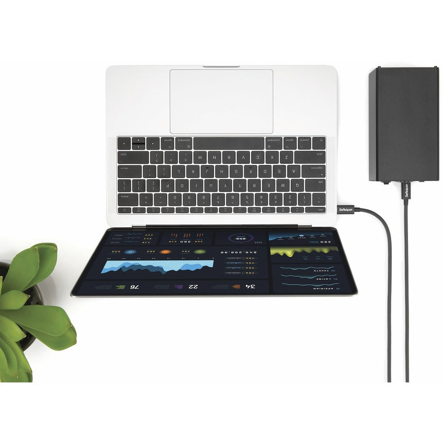 StarTech.com 2m Thunderbolt 3 (20Gbps) USB-C Cable