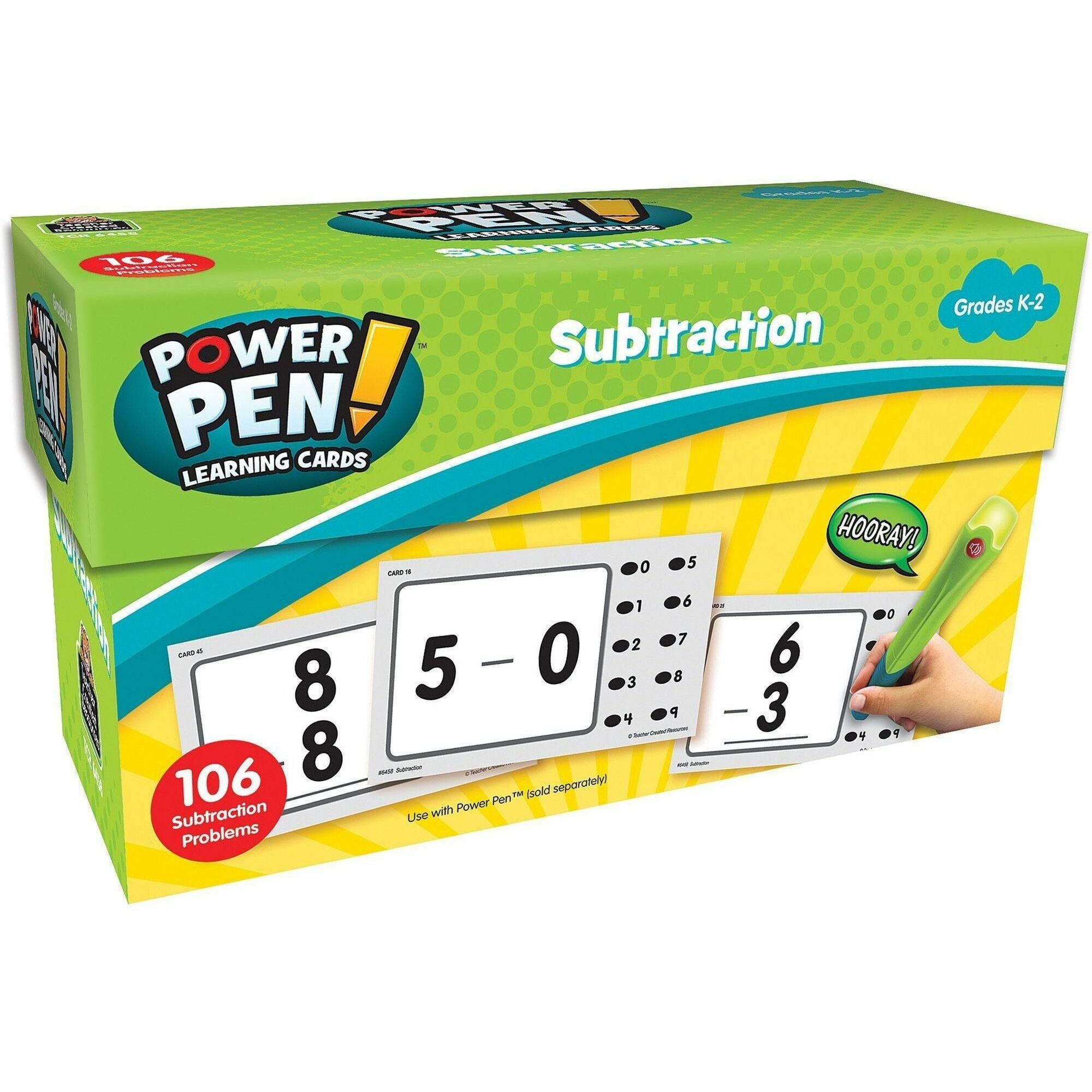 Power Pen® Learning Cards: Subtraction