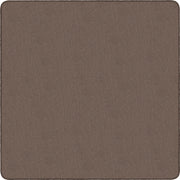 Flagship Carpets Classic Solid Color 6' Square Rug - Floor Rug - Classic, Traditional - 72" Length x 72" Width - Square - Almond - Nylon