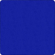 Flagship Carpets Classic Solid Color 12' Square Rug - Floor Rug - Classic, Traditional - 12 ft Length x 12 ft Width - Square - Royal Blue - Nylon