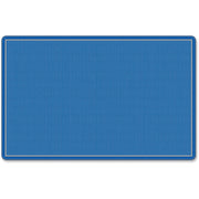 Flagship Carpets All-Over Weave Solid Color Rug - Classic - 13.16 ft Length x 10.75 ft Width - Blue - Nylon