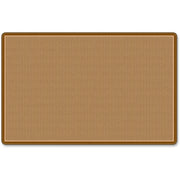 Flagship Carpets All-Over Weave Solid Color Rug - Classic - 12 ft Length x 90" Width - Tan - Nylon