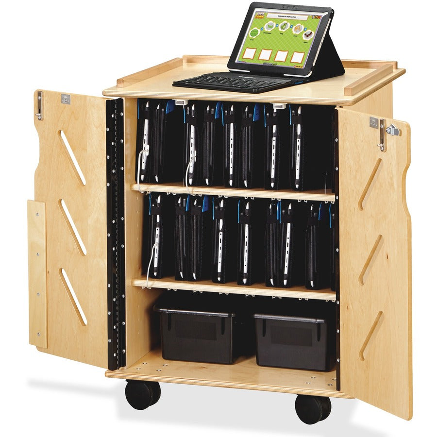 Jonti-Craft Laptop/Tablet Storage Cart