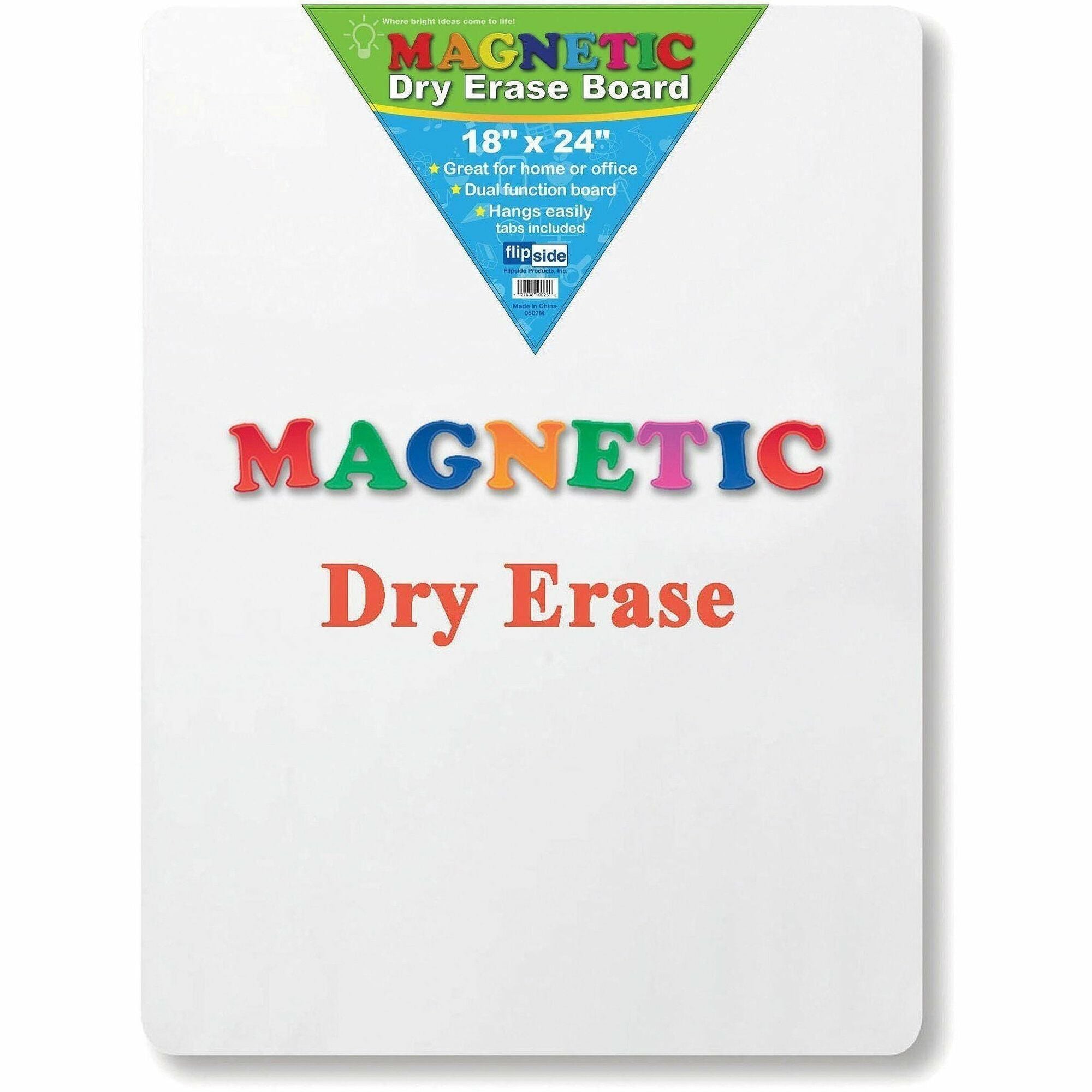 Magnetic Dry Erase Board, 18" x 24"