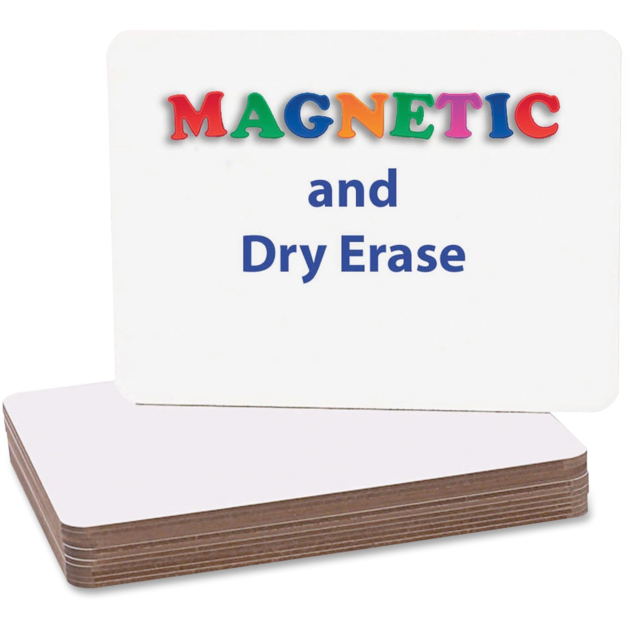 Magnetic Dry Erase Board, 9" x 12", Pack of 12