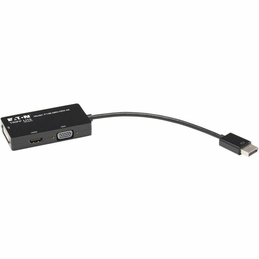 Tripp Lite series P136-06N-HDV-4K DisplayPort/HDMI/DVI/VGA Audio/Video Cable