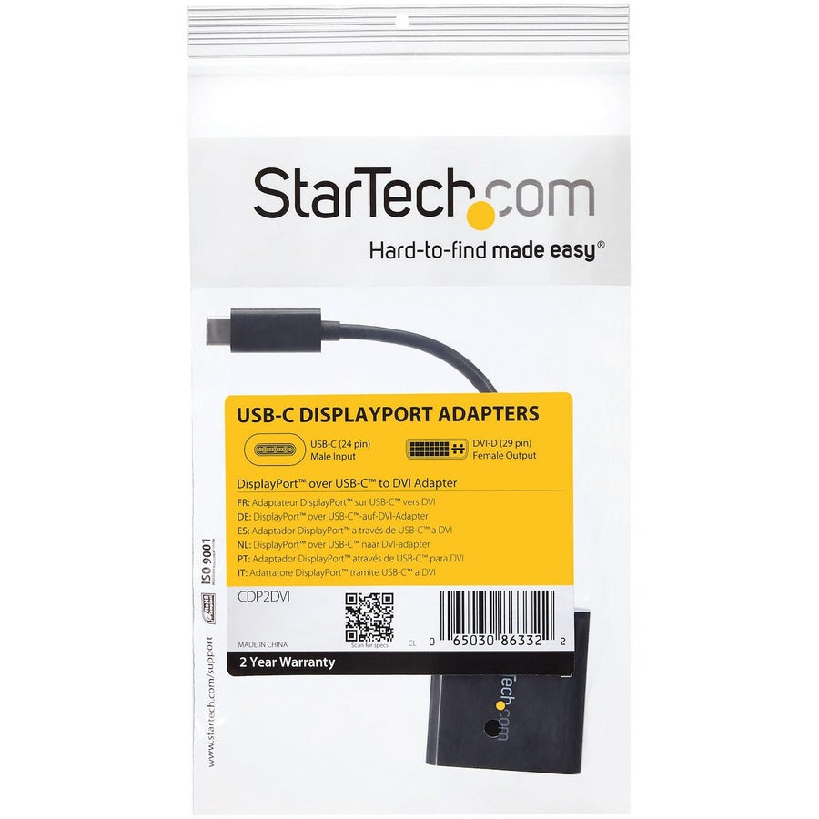 StarTech.com USB-C to DVI Adapter