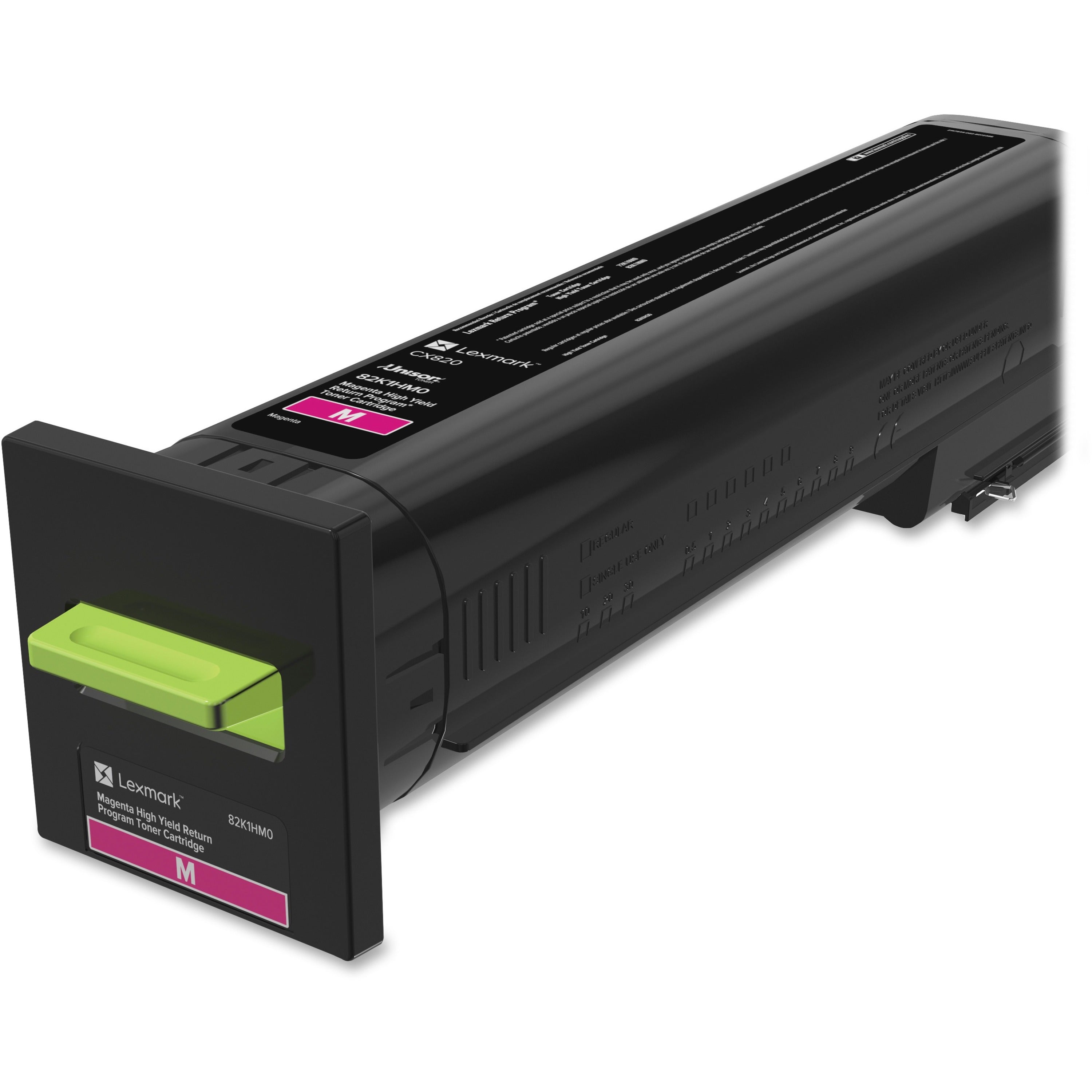Lexmark Unison Original High Yield Laser Toner Cartridge, Magenta, 1 Each, 17,000 Page Yield