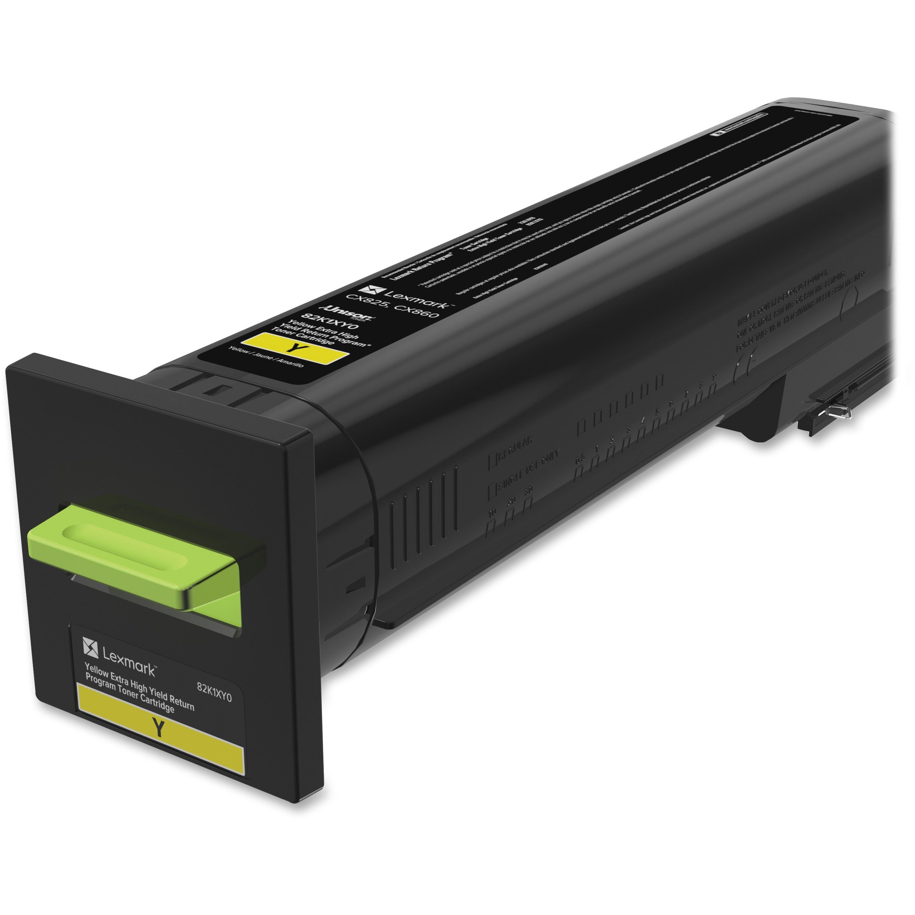 Lexmark Unison Extra High Yield Yellow Laser Toner Cartridge, 1 Each, 22,000 Page Yield