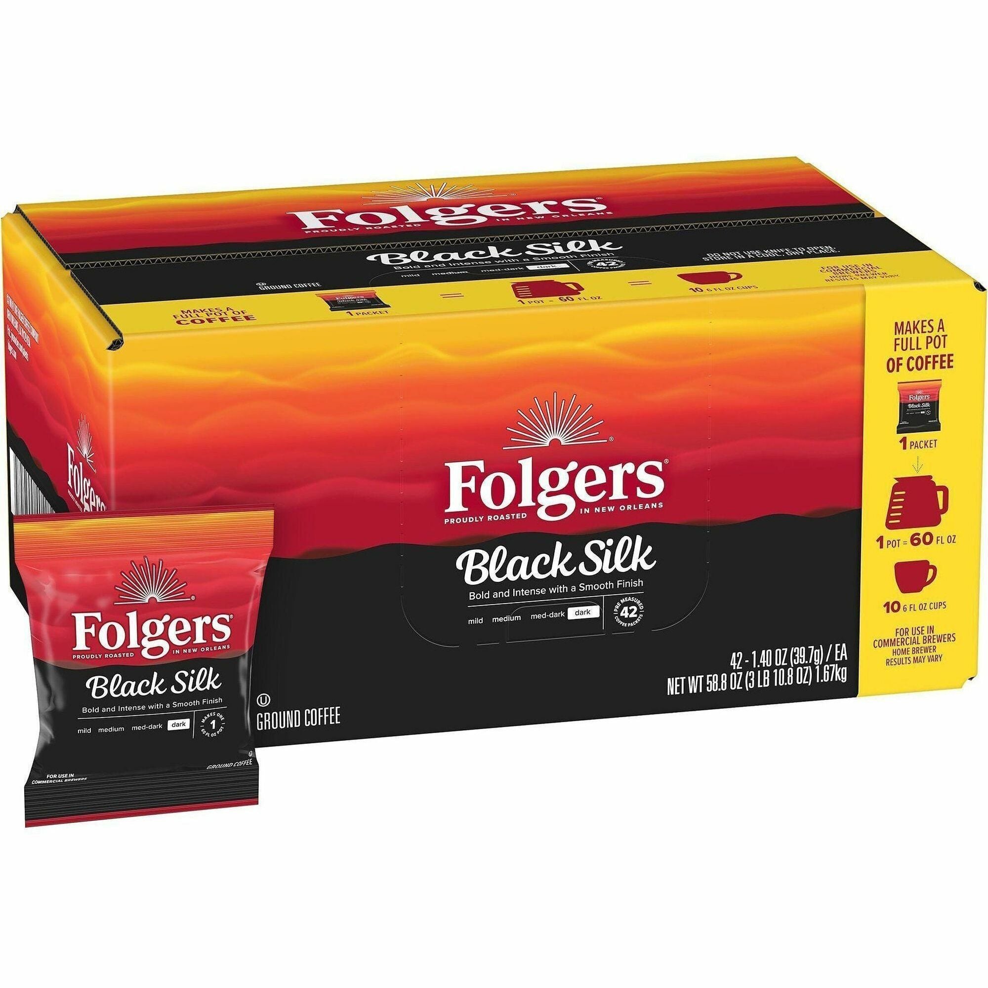 Regular - Dark - 1.4 oz - Fraction Pack - 42 / Carton