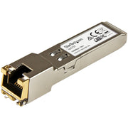 StarTech.com Cisco GLC-T Compatible SFP Transceiver Module, 1000BASE-T, RJ-45, Gigabit Ethernet, Hot-Pluggable, Hot-Swappable, 1 Each