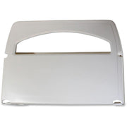 Half-fold Dispenser - 500 x Toilet Seat Cover Half-fold - 3.3" Height x 11" Width x 16" Depth - Plastic - White - 1 Each